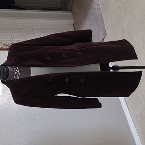 Jones NY Signature Cotton Wide-Wale Corduroy Peacoat